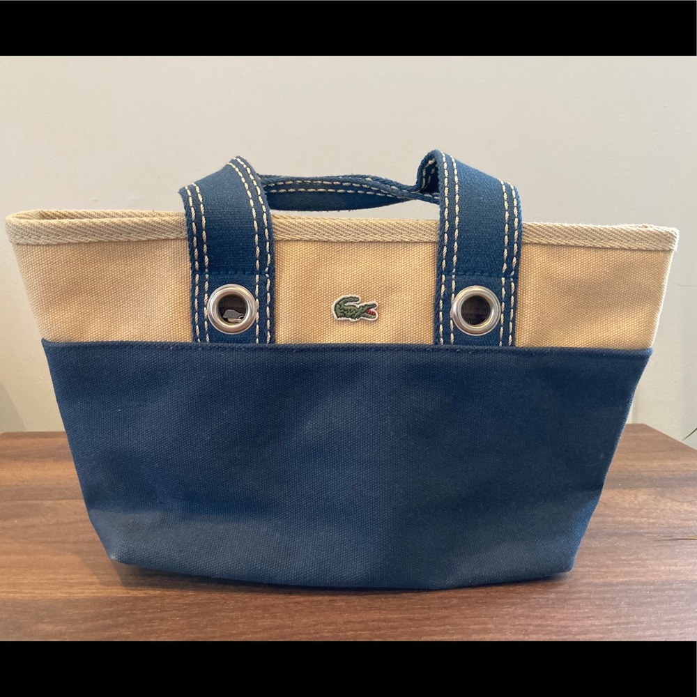 Lacoste vintage purse